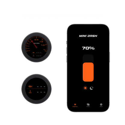 MINI DASH OBD2 Performance Display (incl. VEEPEAK BLE+)