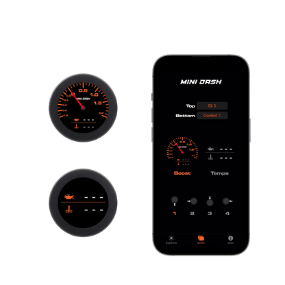 MINI DASH OBD2 Performance Display (incl. VEEPEAK BLE+)